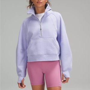 Lululemon Scuba Oversized Funnel-Neck Half Zip Pullover M/L